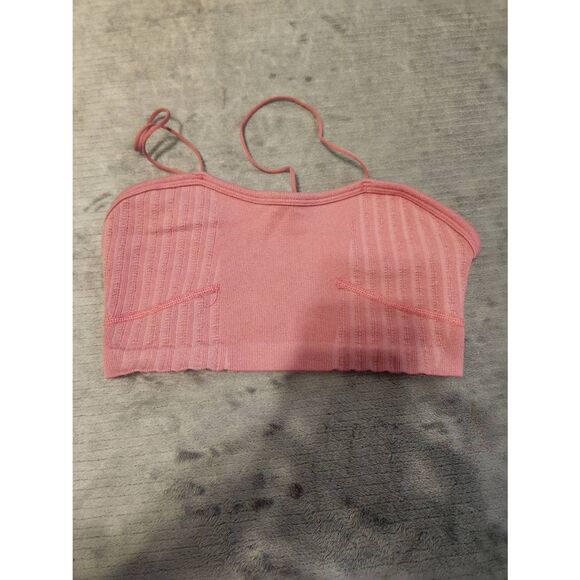 Out from Under Anthropologie size XS/S Pink Crop Top - Picture 1 of 3